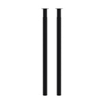 Set of 2 Round Metal Table Legs, JL0091