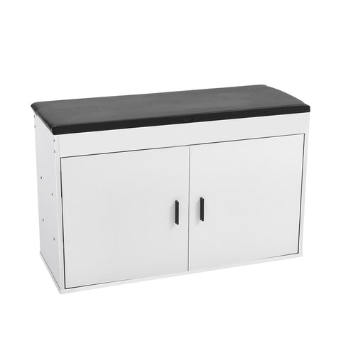 Shoe Storage Bench with Padded Seat, XY0328