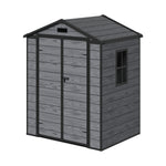 6 x 4.4FT Outdoor Plastic Storage Shed, GS010042GS010043