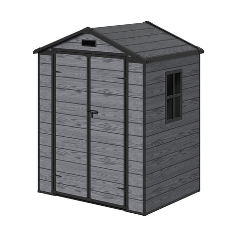 6 x 4.4FT Outdoor Plastic Storage Shed, GS010042GS010043