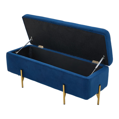 Flannel Upholstered Storage Bench, ZH1817 (Ver.2)