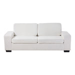 Modern Teddy Fleece Upholstered Loveseat Sofa, ZH1788ZH1789