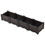 Plastic Raised Garden Bed Planter Box, CT1057