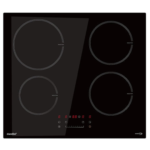COMFEE' Induction Hob 7400 Watt with 4 Zones Induction Stove, AJ0802