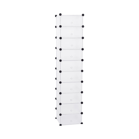 10-Tier Shoe Rack with Doors, SC1194