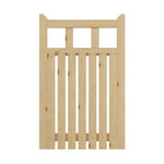 76x120cm Outdoor Wooden Garden Gate Fence Door, AI1447