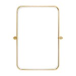 Metal Rectangular Decorative Wall Mounted Mirror, FI1143