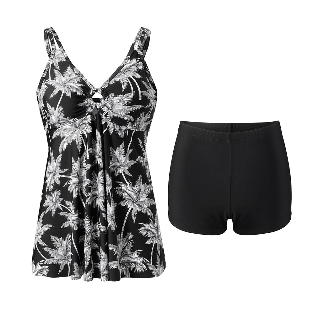 Suspenders Top Boyshort Tankini Swimsuit Set, CC060077 (Ver.2) – EVER ...