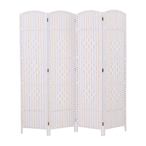 4-Panel Folding Room Divider Privacy Screen, FL550003