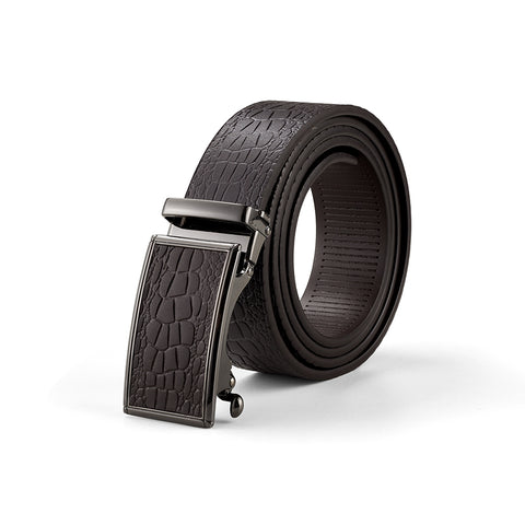 Automatic Buckle Leather Belt, CA290212 (Ver.2)