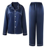 Long Sleeve Button-Up Loungewear Set, CC061543