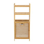 Freestanding Bamboo Laundry Hamper, HO0028