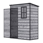 5X3FT Plastic Garden Storage Shed with Lockable Door, GS010038GS010039