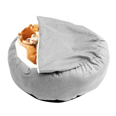 Lifeideas Soft Hooded Pet Dog Cat Bed, WF0103
