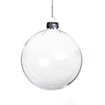 Livingandhome 5 Pack Glass Ornament Balls for Christmas Tree Decor, HF0401