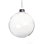 Livingandhome 5 Pack Glass Ornament Balls for Christmas Tree Decor, HF0401
