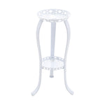2 Tiers Metal Plant Display Stand Indoor Outdoor,  SC1326