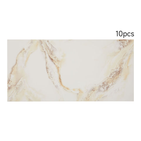 10Pcs Peel and Stick Marble Wall Stickers, SW0984 (Ver.2)
