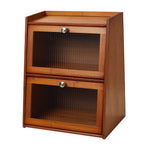 Bamboo Storage Cabinet for Kitchen Counter, HS320036