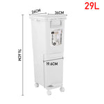 29L Double-Layer Rubbish Bin, WM0092