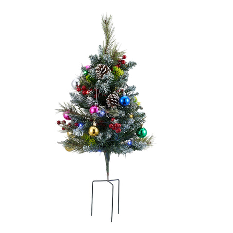 Artificial Christmas Tree with Decorations and LED Lights, IF070170 (Ver.2)