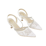 Elegant Slingback Stiletto Heels, CS300124