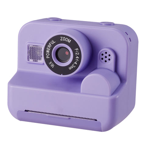 Kids Camera Instant Print with 32GB Card and 3 Rolls Photo Paper, TE380006 (Ver.2)
