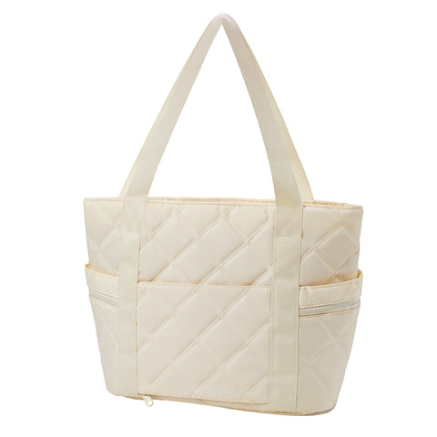 Fashion Nylon Tote Bag with Multiple Pockets, CB300088