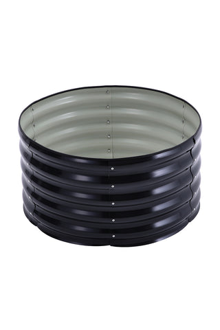 Gardens Plan Round Galvanized Steel Raised Garden Bed, PM1491