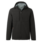 Casual Windproof Hooded Softshell Jacket with Pockets, CC291137