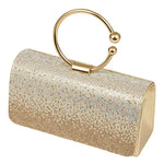 Rhinestone Evening Clutch Bag with Circle Handle, CB300059