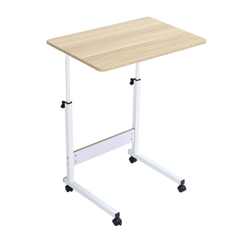Height Adjustable Mobile Table Overbed Desk with Wheels, SP2130 (Ver.2)