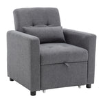 Single Upholstered Sofa Bed with Pillow, ZH1797
