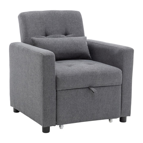 Single Upholstered Sofa Bed with Pillow, ZH1797