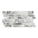 20Pcs Self-Adhesive Wall Tile Stickers with Marble Effect, HF070455