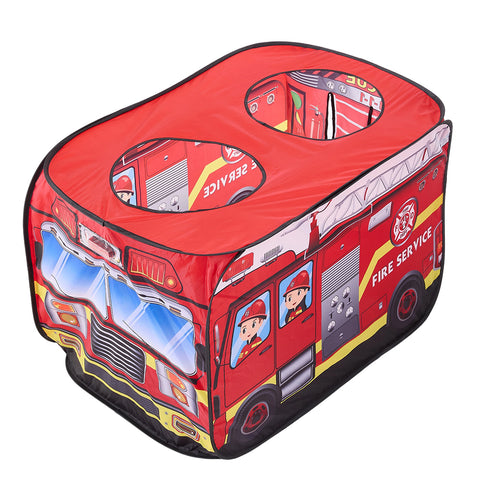 Kids Pop Up Fire Truck Play Tent with Light and Sound, TG090039 (Ver.2)