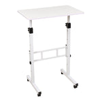 Height Adjustable Mobile Laptop Desk with Wheels, FO570040