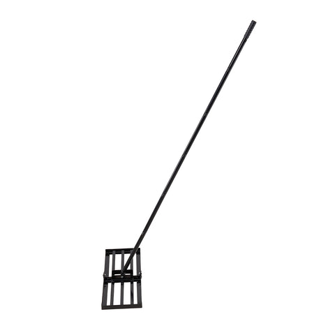 Garden Lawn Levelling Rake with Foldable Head & Detachable Handle, GT200059 (Ver.2)