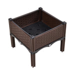 Plastic Raised Garden Bed Planter Box, GG190063 (Ver.2)