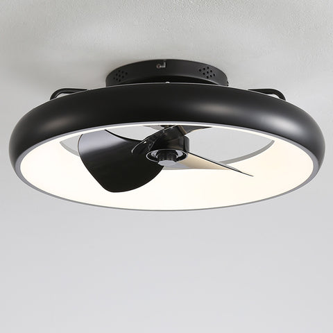 Livingandhome 20inch Industrial Style Ceiling Mount LED Fan Light, DM0811