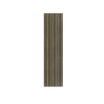 Set of 4 Indoor Wood Grain PVC Slat Wall Panels Background Decor, KA0070