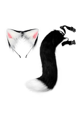 Halloween Cosplay Fox Tail and Ear Headband Set, JR0014