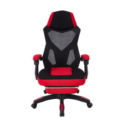 Ergonomic High Back Gaming Chair with Footrest, FO250090