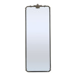 Livingandhome Vintage-Inspired Rectangle Carved Wall Mirror, FI0826