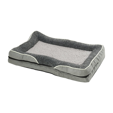 L-Size Light Grey Anti-Slip Pet Sleeping Bed, CT1280