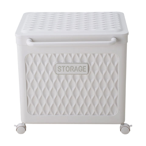 Foldable Laundry Basket with Wheels, HM320123