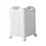 Foldable Laundry Basket with Wheels, HM320103