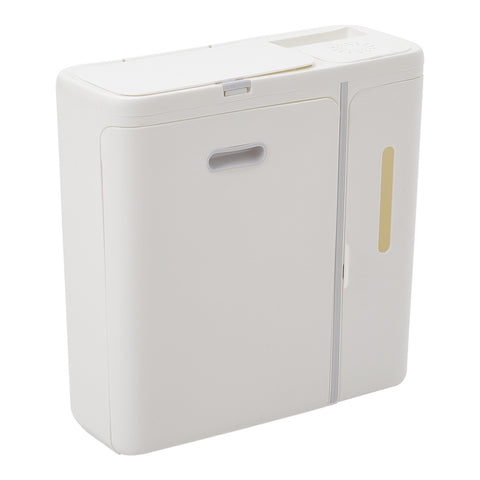 Livingandhome Multifunction Slim Hanging Trash Can with Lid, WZ0127