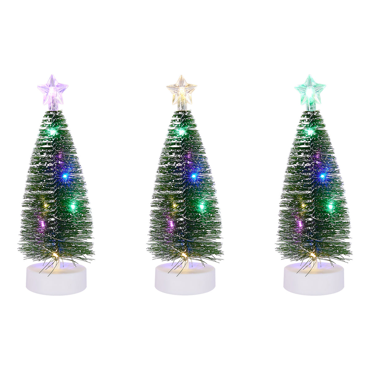 3PCS Mini Christmas Tree Set with LED Lights, JR0026 (VER.2) – EVER STRONG