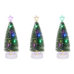 3PCS Mini Christmas Tree Set with LED Lights, JR0026